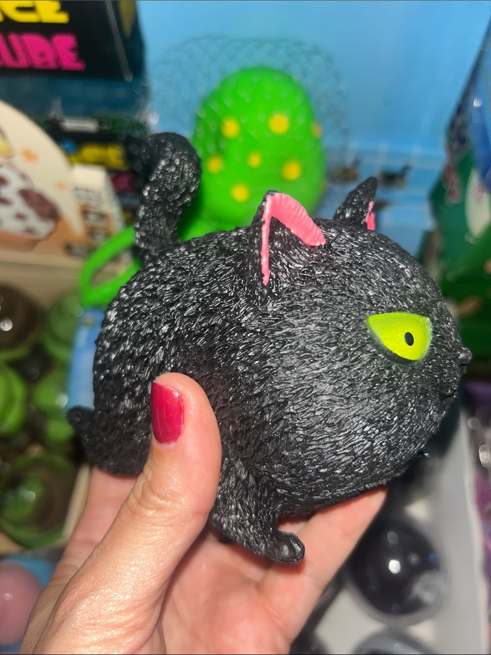 Angry Cat squish toy- see video - Picture 3 of 5